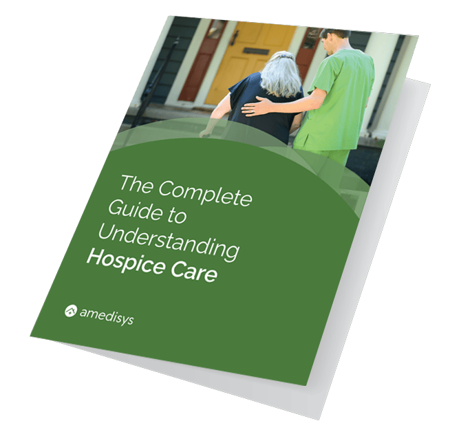 Is Hospice Care the Answer? Guidebook cover.